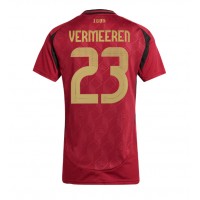 Belgien Arthur Vermeeren #23 Heimtrikot Frauen EM 2024 Kurzarm